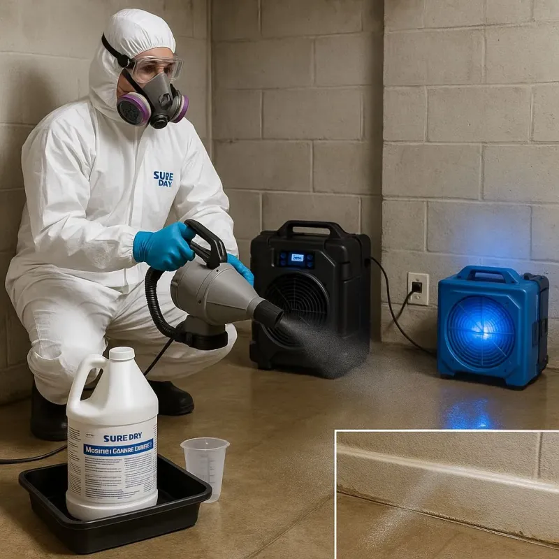 Sanitization and Odor Removal process in Windemere, TX